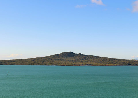 Rangitoto is always a visual landmark in Orakei.