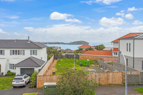 The view from the living room balcony.