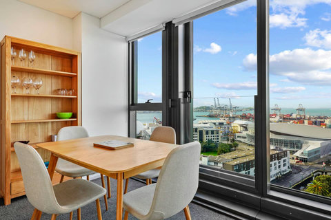 Open the ranch slider to enjoy the breeze and stunning views.