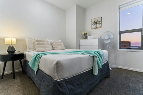 The fan will keep the room cool in Summer.