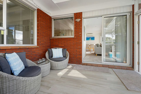 Enjoy the conservatory area on the cooler days, it will be a lovely spot to sit and enjoy the garden.