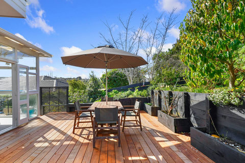 The perfect spot to have a relaxing outdoor meal.