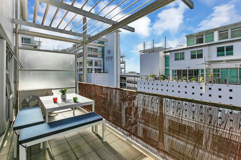 Private spacious deck with views.