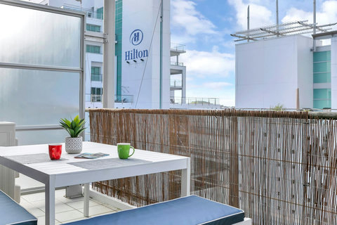 Deck with space for you to sit outside and enjoy with friends or on your own.