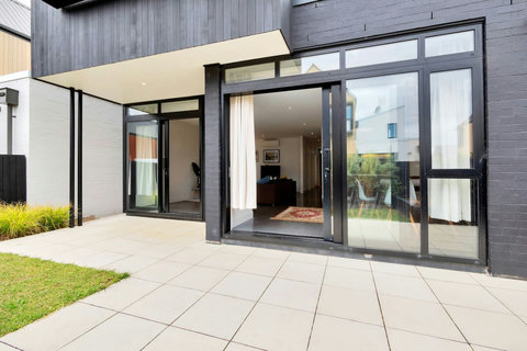 The patio is an excellent spot for your morning coffee or afternoon beverages.