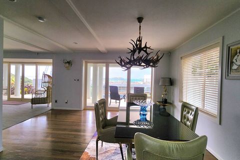 The updated view from the casual living room which is attached to the Gentlemen's lounge.