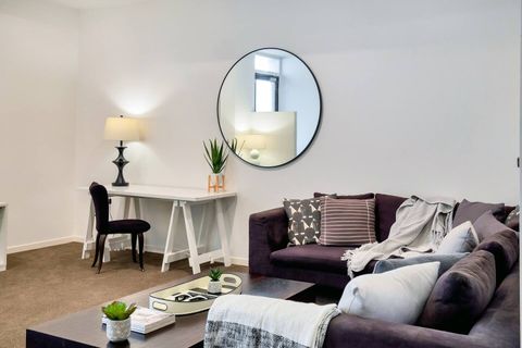 A convenient desk is in the lounge for any urgent work or study.