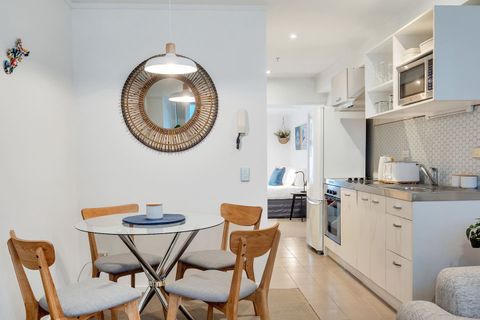 The dining table is great for eating together or planning out the day's adventures.