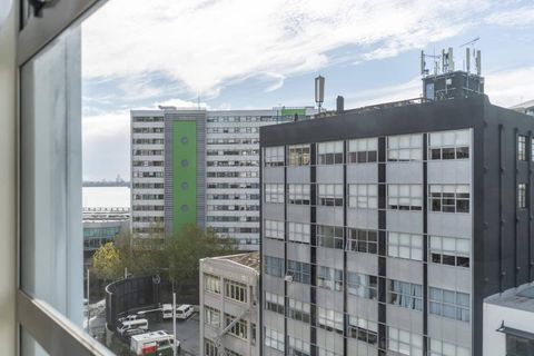 View looking towards the bottom on Anzac Ave and a hint of a sea view out the window.