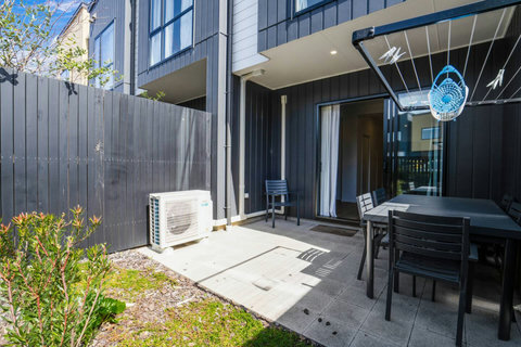 The air conditioning is located in the main living space and each of the bedrooms.