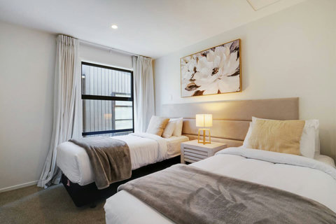 This lovely neutral space invokes a calm, relaxing feeling - perfect for a good nights sleep.