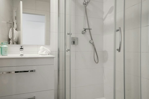 There is plenty of storage space for your personal belongings.