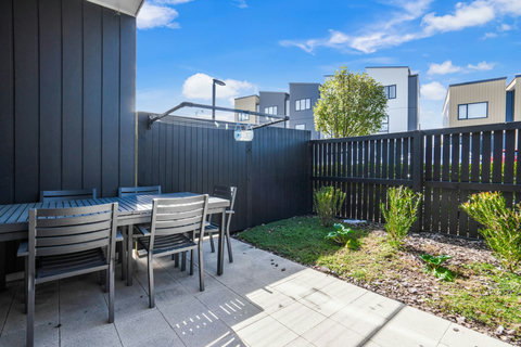 There is a handy clothes line outside to get the clothes dry on those warm summer days.