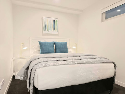 Bedroom three is a cosy hub for sleeping and relaxing.