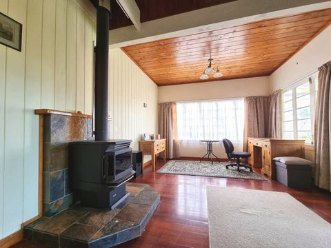 The fireplace will keep this room cosy during winter.