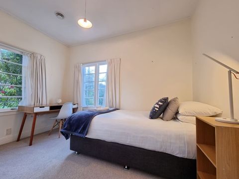 This room features a single bed plus a rollaway bed that can be moved around in other spaces.