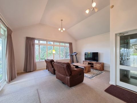 There is plenty of natural light that floods the living room area.