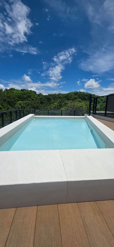 Vista da piscina,Vista do Lago