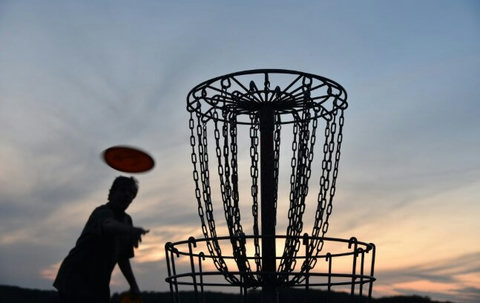 Have some fun on the Acreage and play some disk golf. Keep it where we have it, or move and make your own course. Maybe a toughy in half a foot of water from the dock? why not? 