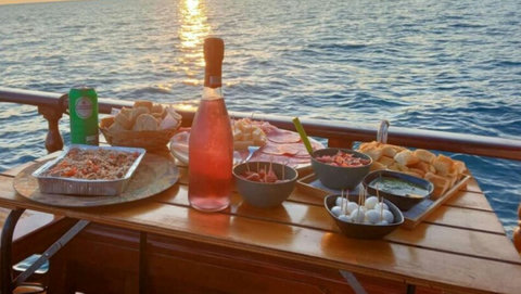 Bring some food and Beverages and make it a great day out on the water! often a good breeze in these parts