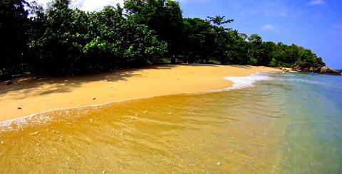 About 400 meters from the villa, you can enjoy the privacy of a small beach.
