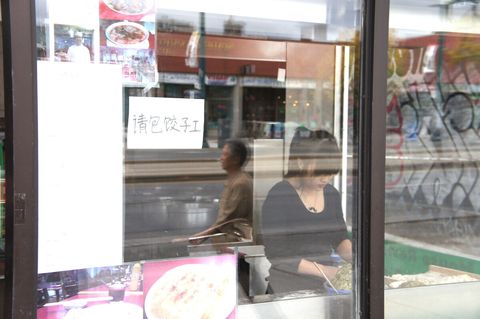 Dumplings made fresh every day.