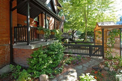 Private garden.