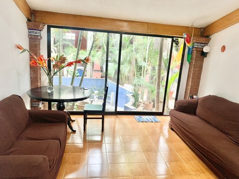 Communal lounge outside the apartment 