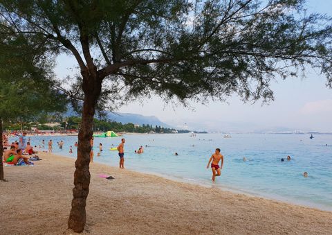 Closest beach is 2 mins walk from property.