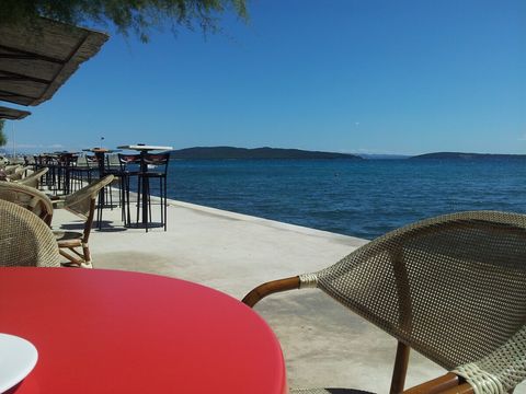 Local cafe bar with panoramic view of the ocean