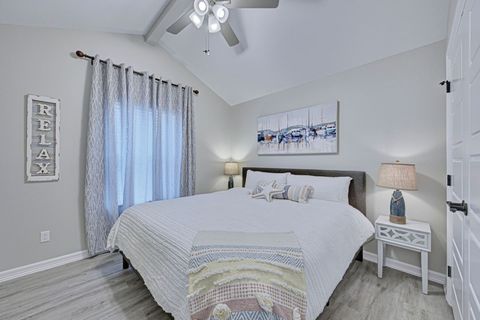 Second bedroom with king bed and a smart TV