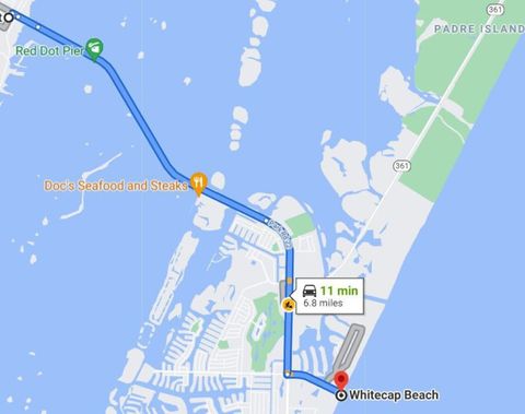 Just minutes away from the Whitecap Beach