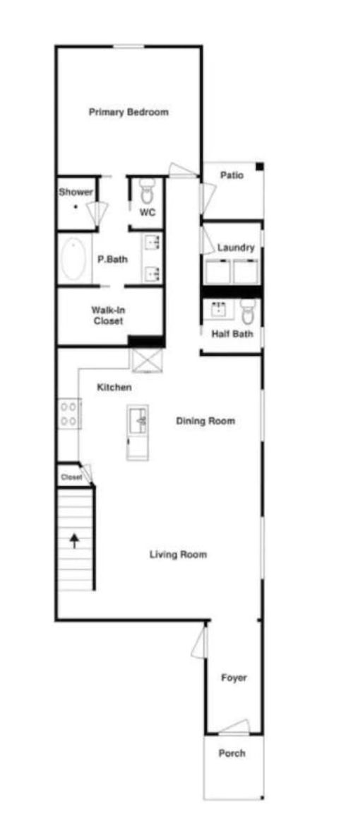 First floor layout