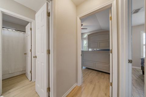 Hallway guest bathroom