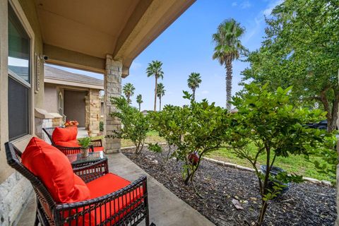 Enjoy your morning coffee while admiring the amazing row of palm trees all over.