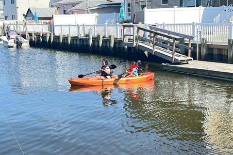 Looking for a fun water adventure? You can go kayaking if you stay at this house.
