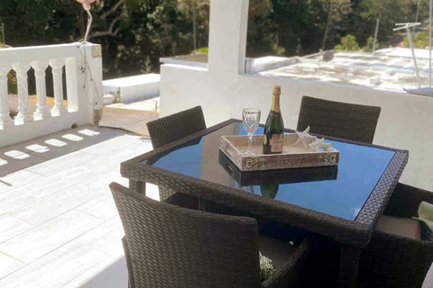 #Balcony with view to the path to #PlayaEsperanza and #HaciendaEsperanza on the Second Floor

#PuertoRico #Manati #VillaSalgadoPR #Beach #Decor #Airbnb