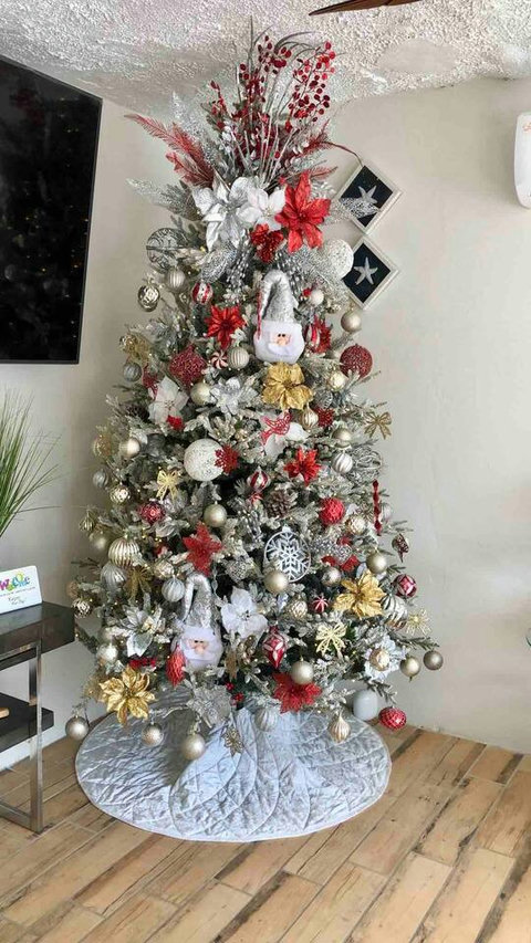 Christmas tree in Villa Salgado