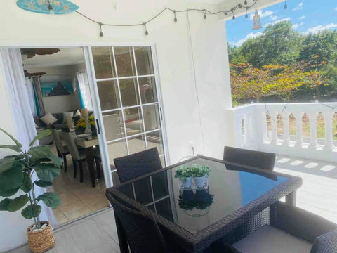 Second Floor #Balcony With beautiful view

#PuertoRico #Manati #VillaSalgadoPR #Beach #Decor #Airbnb