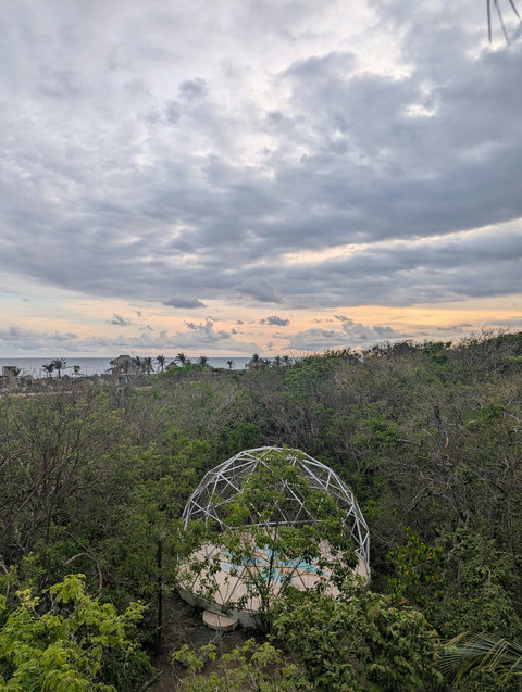 Ceremonial Yoga Dome. Meditate, yoga, dance, lightsaber battles. 