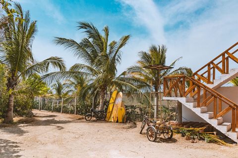 We have some surfboards we used to loan out, but everybody broke our leashes, so bring a leash and some wax and we'll loan you a board. 