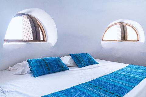 Decorative pillows are nice to look at, but the fabric isnt soft enough to sleep on. Its wierd I know, but thats just how it is. I suggest you toss the aside for the entirety of your stay.