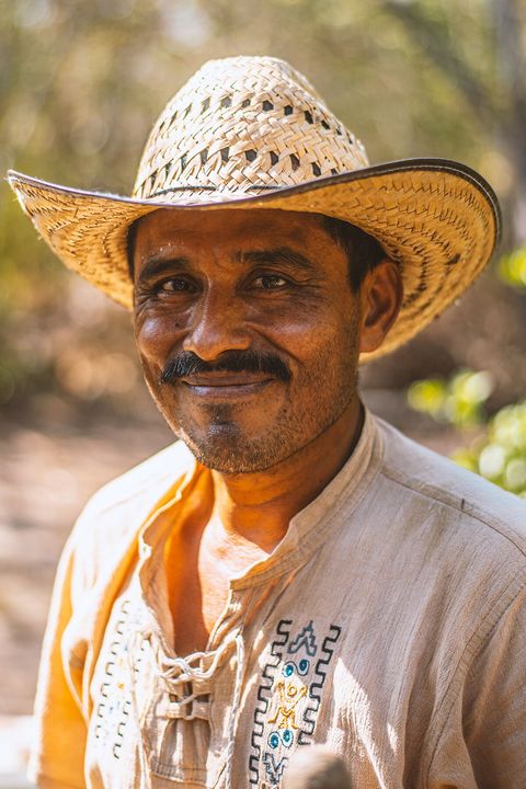 Tirso, Martha's other half, is our resident whistler, gardener, opens coconuts and makes sure the machetes are too sharp for kids to use. #NoKids