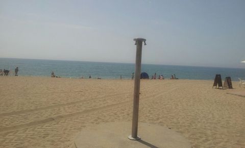 ducha de la playa