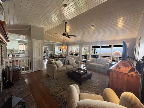 Main Floor open living, dining, and kitchen