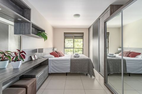 Cama Queen, Design,Foto de todo o quarto,Nascer do sol,Quarto