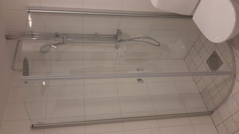 Shower and Toilet (in Big Washroom)