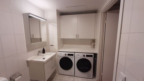 Washing and Dryer Machines (in Big Washroom)