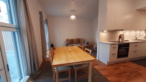 Dining Room, Living Room, and Kitchen