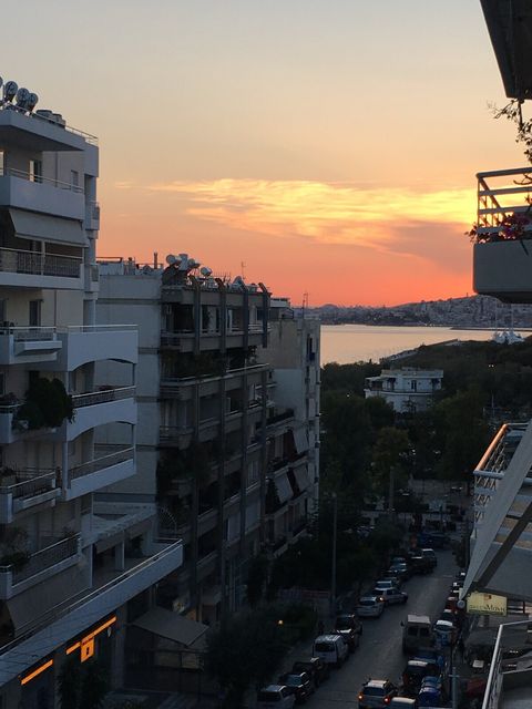Patio View Sunset
